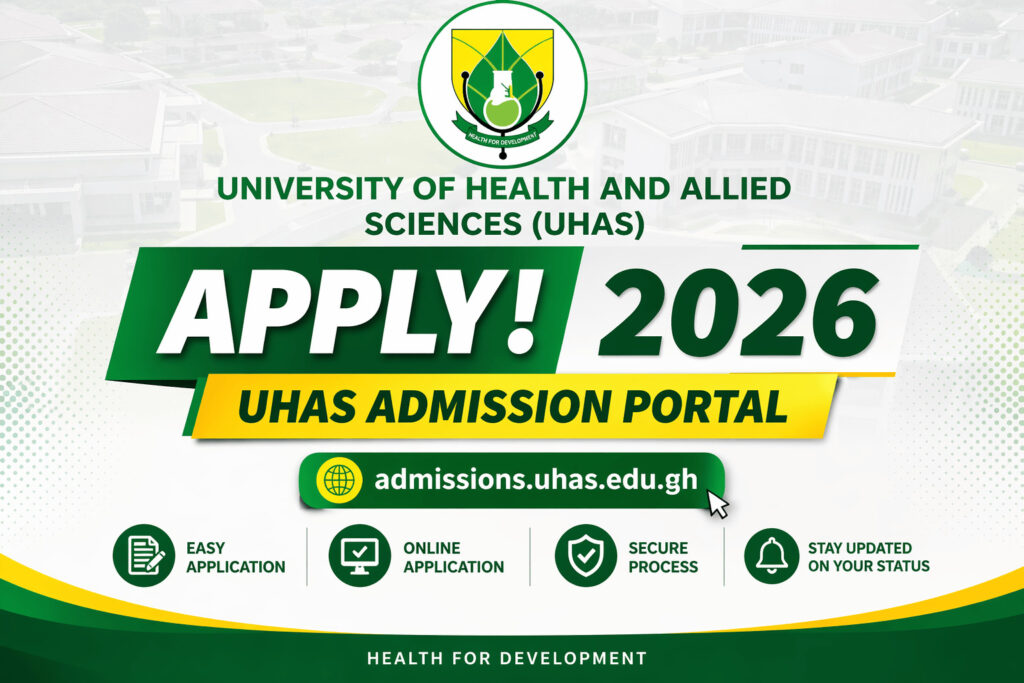Apply ! 2026 UHAS Admission Portal (admissions.uhas.edu.gh)