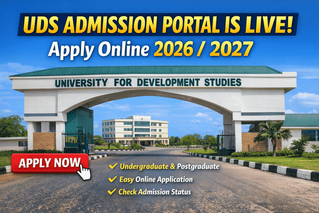 UDS Admission 2026/2027