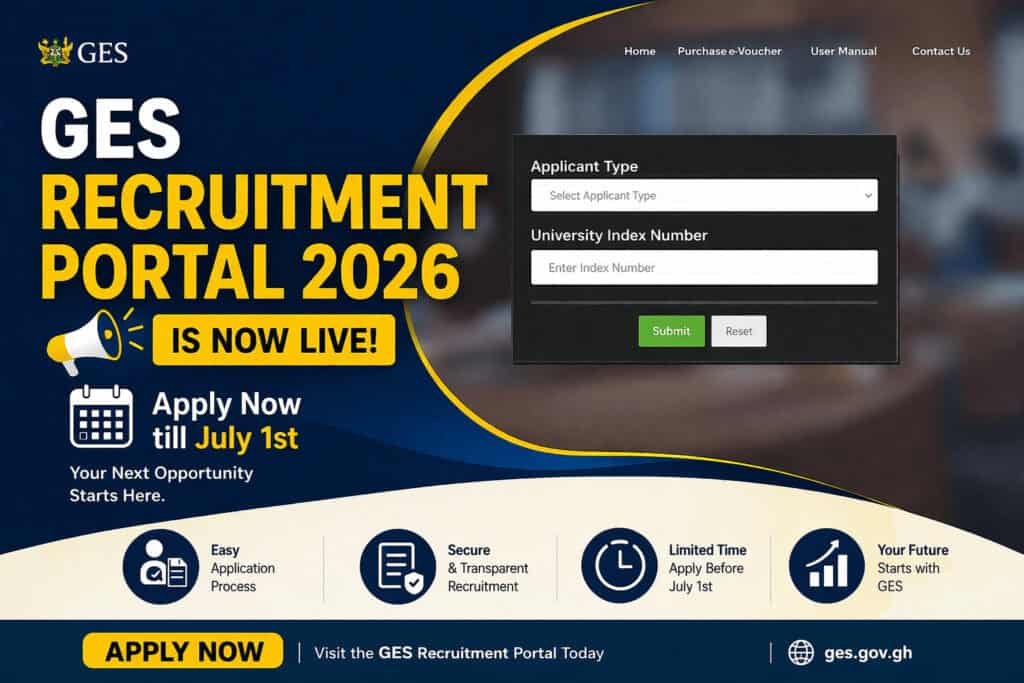 Access GES Recruitment Portal