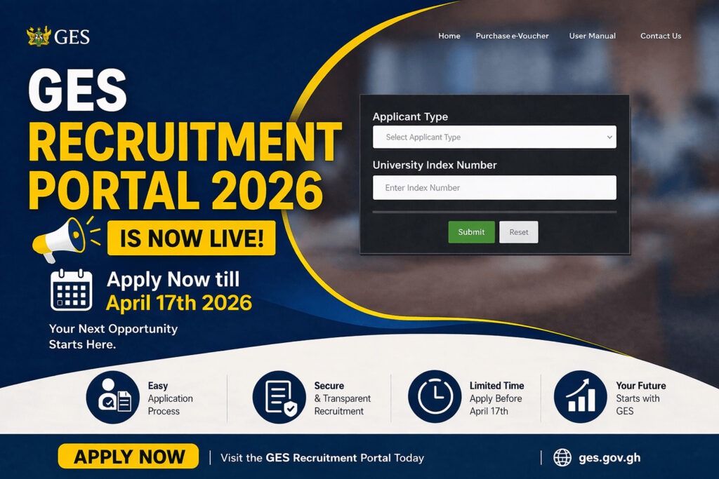 Access GES Recruitment Portal
