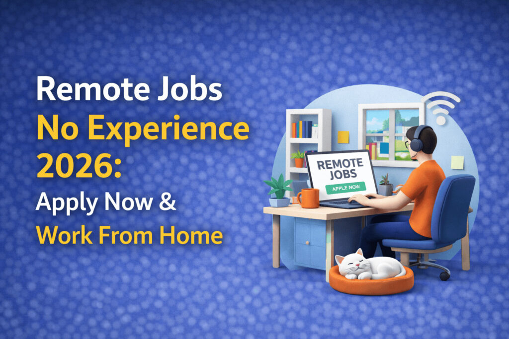 Remote Jobs No Experience 2026: Apply Now & Work From Home