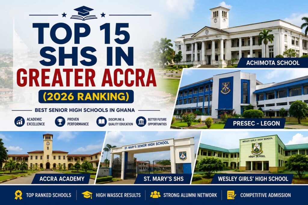Top 15 SHS in Greater Accra