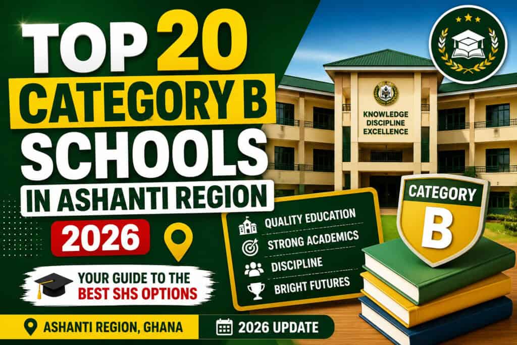 Top 20 Category B Schools in Ashanti Region