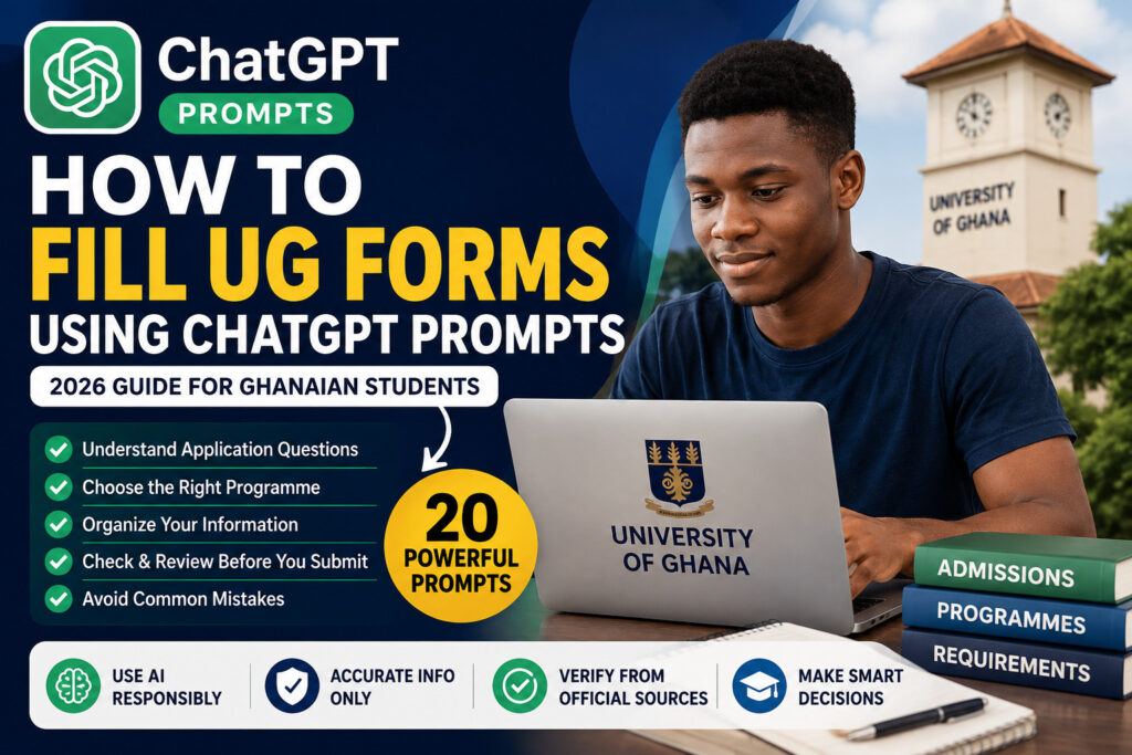 How to Fill UG Forms Using ChatGPT Prompts (2026)