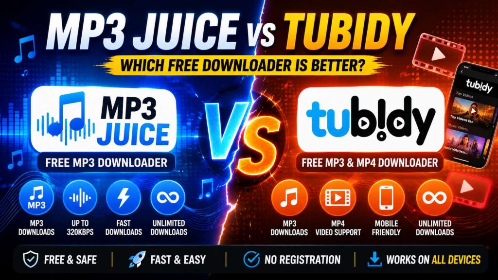 MP3 Juice vs Tubidy